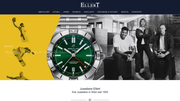 Website Screenshot: Juweliere Ellert - Startseite - Juweliere Ellert - Date: 2023-06-14 10:39:37