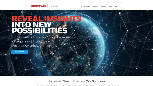 Website Screenshot: ELSTER MESSTECHNIK - Honeywell Smart Energy - Smart Metering for Water, Gas & Electricity - Date: 2023-06-22 15:00:21
