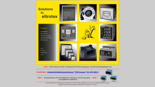 Website Screenshot: Eltrotex Startseite - eltrotex Österreich - Date: 2023-06-22 15:00:21