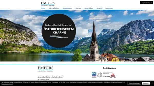 Website Screenshot: Moore Stephens Embers Consulting GmbH - Home | Embers-Group - Date: 2023-06-14 10:39:37