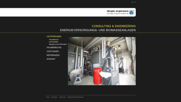 Website Screenshot: ing. büro längle - Unternehmen | Ing. Büro Längle GmbH | Beratung und Planung von Energieerzeugungsanlagen für Biomasse - Date: 2023-06-15 16:02:34