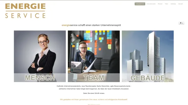 Website Screenshot: ENERGIE SERVICE Privat & Firmenberatungen Seminare Schulungen Vorträge - energieservice - Date: 2023-06-22 15:00:25
