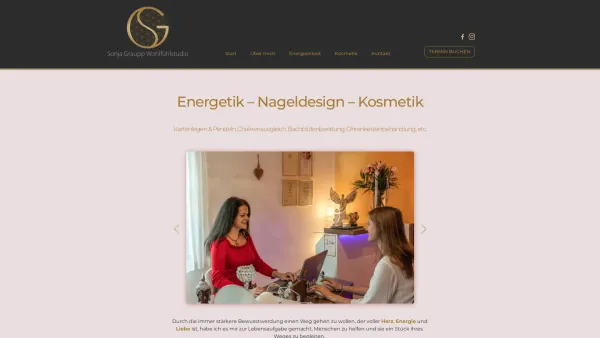 Website Screenshot: Energietempel - Energie-tempel: Sonja Graupp Wohlfühlstudio - Date: 2023-06-15 16:02:34