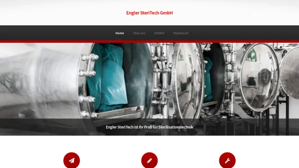 Website Screenshot: Engler Steritech GMBH - Engler SteriTech GmbH - Date: 2023-06-14 10:47:27