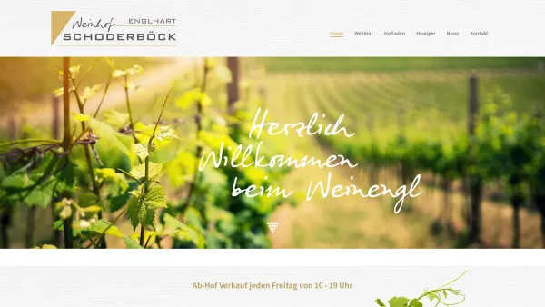 Website Screenshot: Weinhof Englhart Josef Weinshop Englhart - Weinhof Schoderböck | Englhart - Date: 2023-06-22 15:00:26