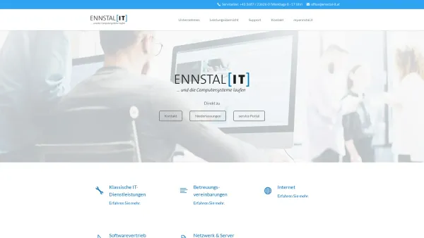 Website Screenshot: Ennstal IT Internet - Index - Ennstal [IT] - Date: 2023-06-22 15:00:26