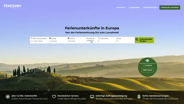 Website Screenshot: ENTHOFER Chalets/Apartments/Logement - Ferienwohnungen, Ferienhäuser & Hotels online buchen | Tiscover.com - Date: 2023-06-22 15:00:26