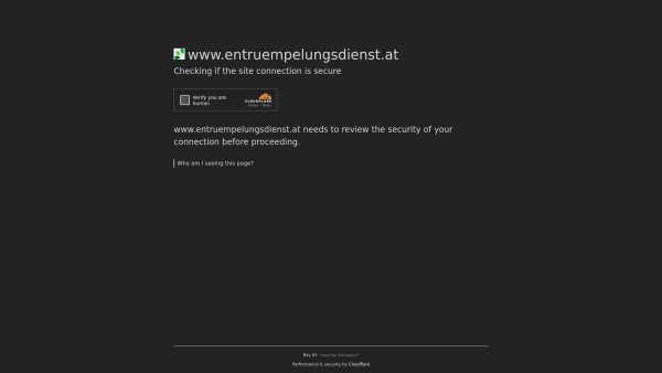 Website Screenshot: BEI AUSTRIA ENTRÜMPELUNMG - Just a moment... - Date: 2023-06-22 15:11:14