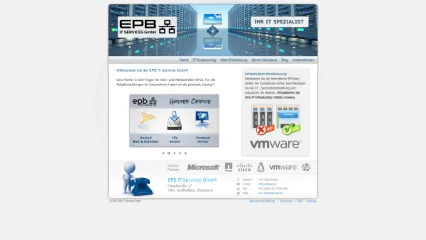 Website Screenshot: EPB=/=EDV Systeme Peter /= EDV Systeme Peter Buzanits - EPB IT Services GmbH - Date: 2023-06-22 15:15:41
