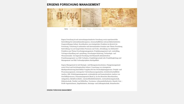 Website Screenshot: Ergens Management Weiterleitung auf http//62.178.28.13/~www050/ - ERGENS FORSCHUNG MANAGEMENT - Date: 2023-06-22 15:00:29