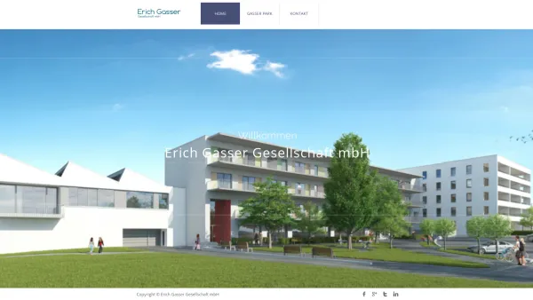 Website Screenshot: Erich Gasser GmbH - Erich Gasser Gesellschaft mbH - Date: 2023-06-22 15:00:29
