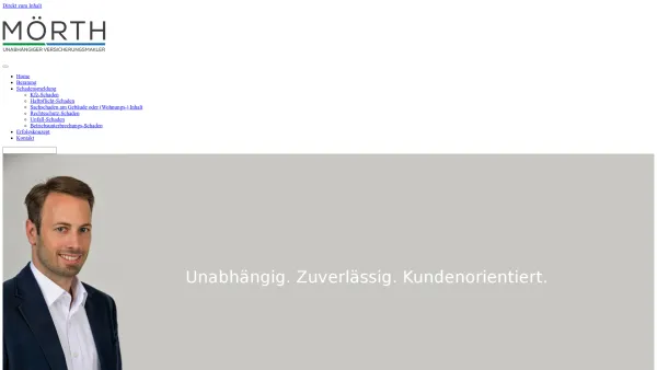 Website Screenshot: Ernst Mörth - Ihr Versicherungspartner - unabhängiger Versicherungsmakler Mörth – Ihr unabhängiger Versicherungsmakler - Date: 2023-06-22 15:00:29