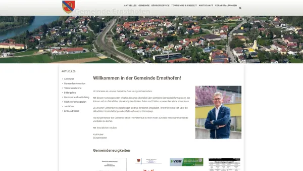 Website Screenshot: Gemeindeamt Gemeinde Ernsthofen - Aktuelles | Ernsthofen - Date: 2023-06-22 15:00:29