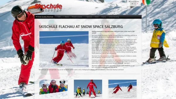 Website Screenshot: Erste Schischule Flachau Ski und Snowboard Schule Salzburger Sportwelt Amadé Österreich - Prime Quality Skischool - Skischule Flachau | In the heart of Ski Amadé - Date: 2023-06-22 15:15:41