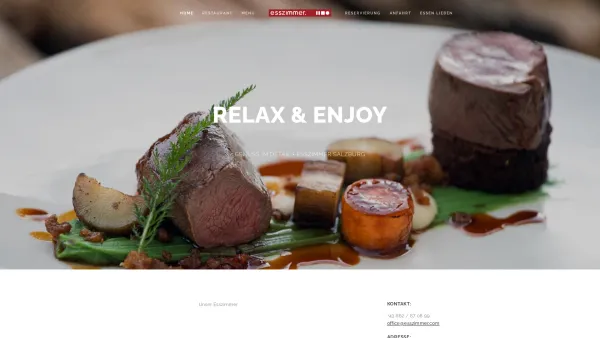 Website Screenshot: Restaurant esszimmer - esszimmer - Date: 2023-06-22 15:11:16