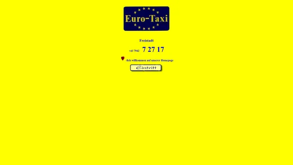 Website Screenshot: Eurotaxi - Eurotaxi - Date: 2023-06-22 15:00:33