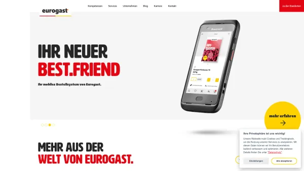 Website Screenshot: Zuegg bei Eurogast Österreich - Home - Eurogast Österreich - Date: 2023-06-22 15:00:33