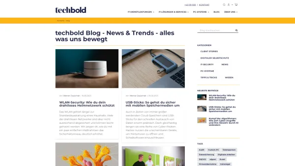 Website Screenshot: Eurolab EDV GmbH - techbold Blog - News & Trends - alles was uns bewegt! - Date: 2023-06-22 15:11:16