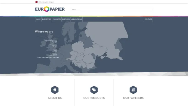 Website Screenshot: Europapier Austria GmbH - Europapier europapier.com - Date: 2023-06-22 15:13:21