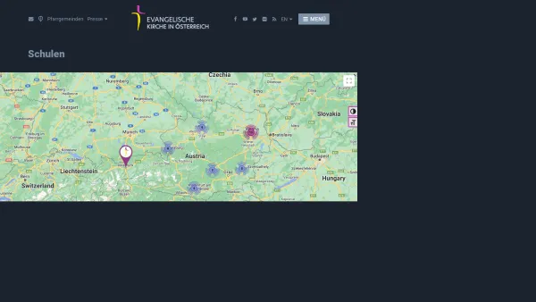 Website Screenshot: Private Evangelische Volks Lutherschule - Schulen – Evangelische Kirche in Österreich - Date: 2023-06-15 16:02:34