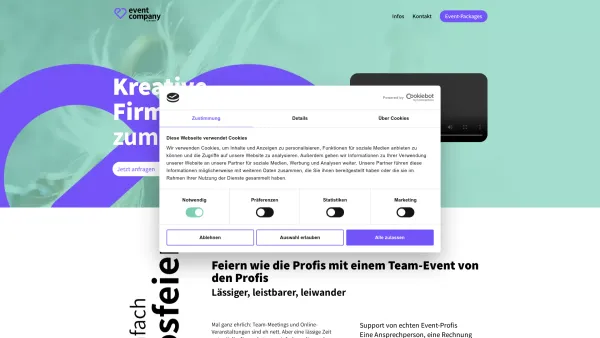 Website Screenshot: Event Company Opitz & Hasil - Kreative Firmenevents zum Fixpreis! - Event Company by KESCH - Date: 2023-06-22 15:13:22