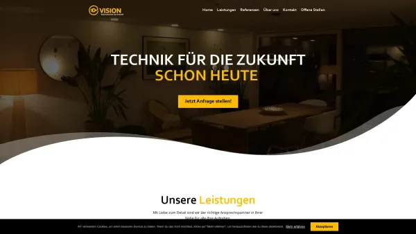 Website Screenshot: e-Vision Elektrotechnik e.U. - Evision | Elektrotechnik der Zukunft - Date: 2023-06-22 15:00:38