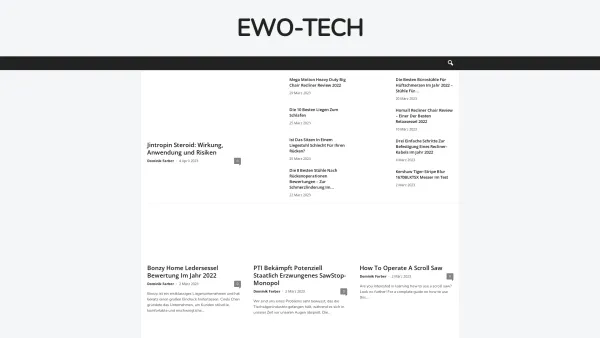 Website Screenshot: eWo-Tech - Home - EWO-Tech - Date: 2023-06-22 15:00:38