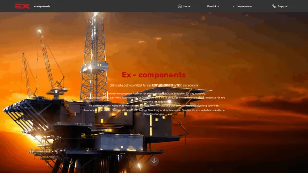Website Screenshot: Ex-components e. U. - Home - Date: 2023-06-22 15:00:38