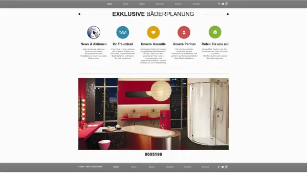 Website Screenshot: Exklusivbad - Exklusive Bäderplanung by Exklusivbad | 1170 Wien - Date: 2023-06-15 16:02:34