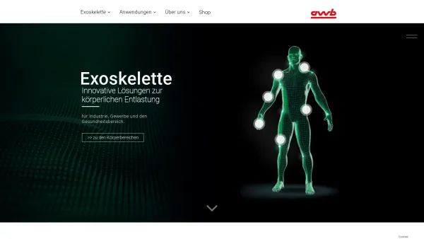 Website Screenshot: AWB Exoskelette - Exoskelette - AWB - Exoskelette.com - AWB - Date: 2023-06-26 10:26:16