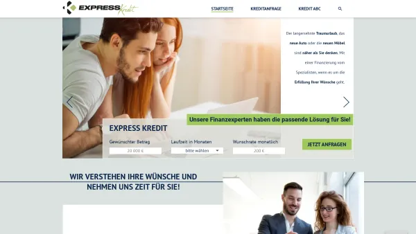 Website Screenshot: EXPRESS KREDIT Konzessionierte Kreditkanzlei - Sofort Kredit | Express Kredit - die erste Adresse für Online Kredite in Österreich - Date: 2023-06-15 16:02:34