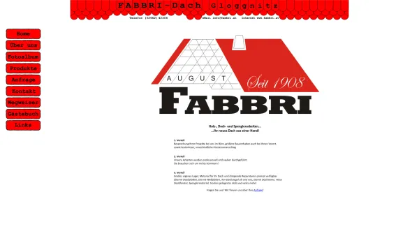 Website Screenshot: Fabbri Dach GmbH Dachdeckerei & Spenglerei - FABBRI Dach GmbH Dachdecker und Spengler Ihr neues Dach aus einer Hand - Date: 2023-06-14 10:37:10