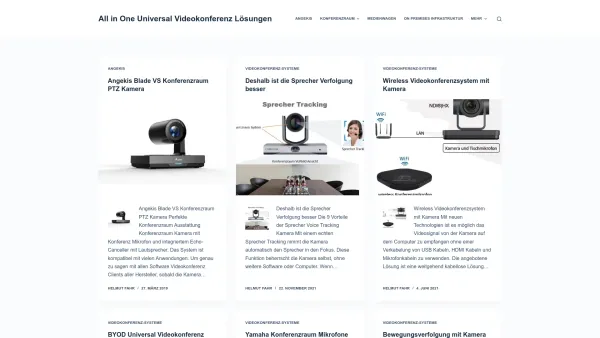 Website Screenshot: Fahr & Partner - All in One Universal Videokonferenz Lösungen - ab € 1.088,00 für Webkonferenzen, Webinare, Videokonferenz - Date: 2023-06-22 15:00:41