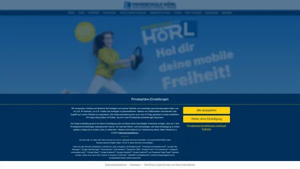 Website Screenshot: Fahrschule Hörl - OnePage - Fahrschule HÖRL - Date: 2023-06-15 16:02:34