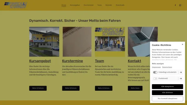 Website Screenshot: Fahrschule Scharinger - Home | Fahrschule Scharinger - Date: 2023-06-22 15:00:42
