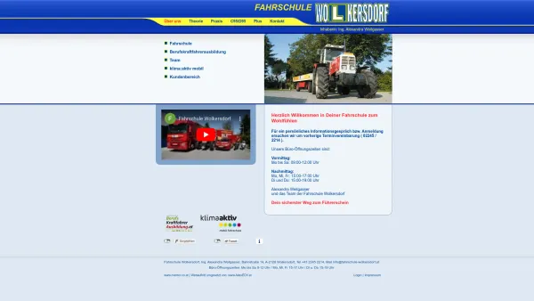 Website Screenshot: Ing. Alexandra Fahrschule Wolkersdorf - Fahrschule Wolkersdorf - Über uns - Date: 2023-06-22 15:00:42