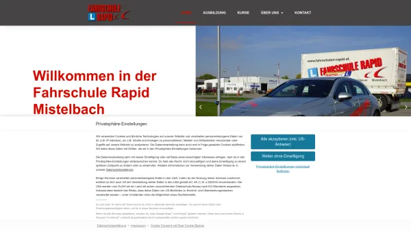 Website Screenshot: Fahrschulen Rapid Inh Ing F Neue Seite 2 - Fahrschule Rapid – Mistelbach - Date: 2023-06-22 15:00:42