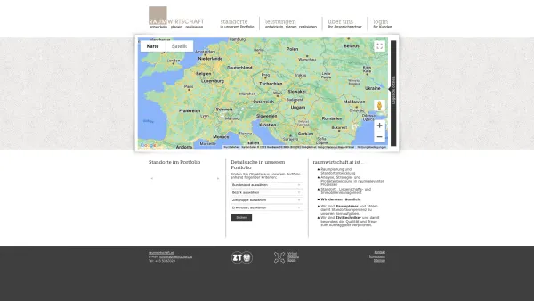 Website Screenshot: Dipl-Ing. Friedrich FALCH - RAUMWIRTSCHAFT entwickeln . planen . realisieren - Date: 2023-06-14 10:39:45