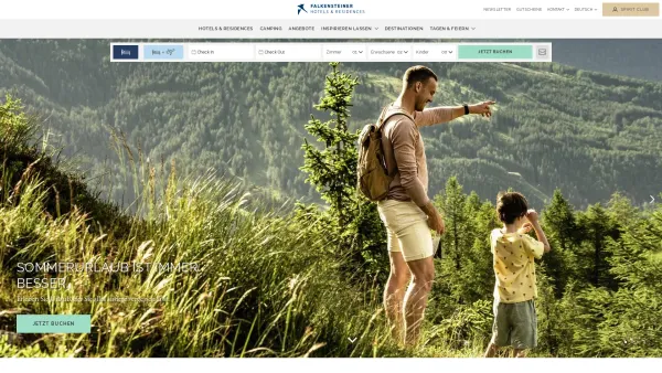 Website Screenshot: Wellness und Familien Hotels Österreich Hotels Südtirol Hotels Kroatien FALKENSTEINER - Falkensteiner Hotels & Residences | Offizielle Webseite - Date: 2023-06-22 15:17:05