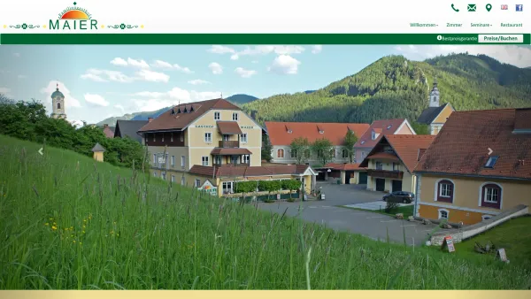 Website Screenshot: Familiengasthof MAIER - Familiengasthof MAIER - Date: 2023-06-14 10:39:45