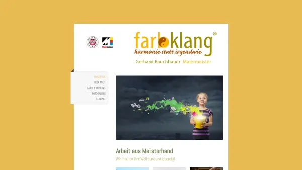 Website Screenshot: farbklang harmonie statt irgendwie /Gerhard Rauchbauer - Unser Tun - Farbklang - Gerhard Rauchbauer - Malermeister Eisenstadt - Date: 2023-06-14 10:38:13