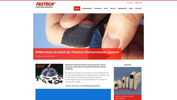 Website Screenshot: FASTECH AG - Fastech - Date: 2023-06-14 10:39:45