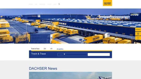 Website Screenshot: F B Cargo Speditions-GmbH DACHSER Intelligente Logistik - Home - Date: 2023-06-22 15:00:45