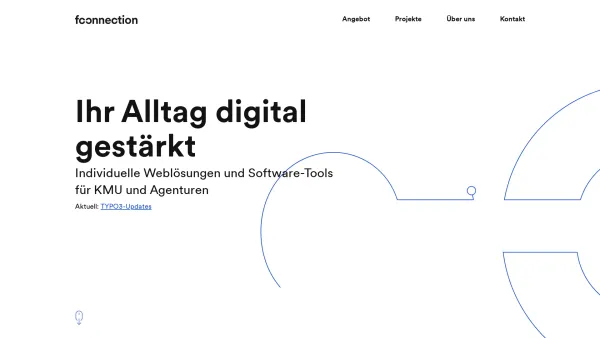 Website Screenshot: Future Connection GmbH - Websites und Software-Tools | Zürich | fconnection: Fconnection - Date: 2023-06-15 16:02:34