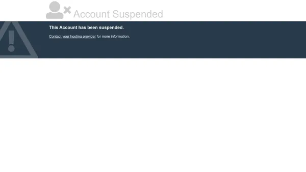 Website Screenshot: F Höger - Account Suspended - Date: 2023-06-14 10:39:45