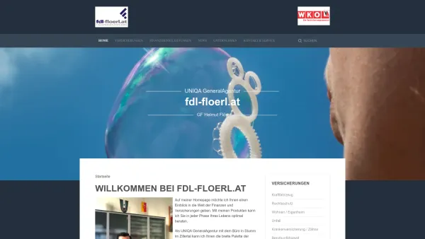 Website Screenshot: fdl-floerl.at - Finanzdienstleistungen, Versicherungen fdl-floerl.at - Date: 2023-06-22 15:00:45