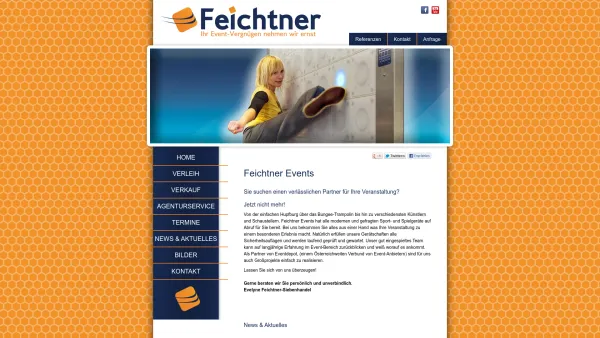 Website Screenshot: Feichtner Events - Feichtner Events , der verlässlichen Partner für Ihre Veranstaltung - Date: 2023-06-22 15:11:23
