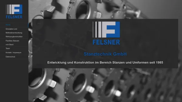 Website Screenshot: Felsner Stanztechnik GmbH - Felsner Stanztechnik GmbH – … tools in motion - Date: 2023-06-22 15:00:49