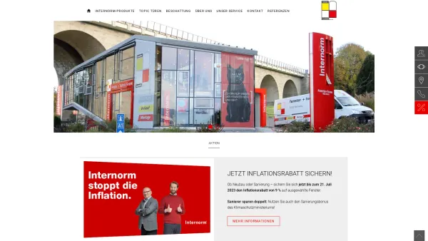 Website Screenshot: fenster + technik GmbH - Home - fenster + technik GmbH Salzburg - Date: 2023-06-14 10:39:48