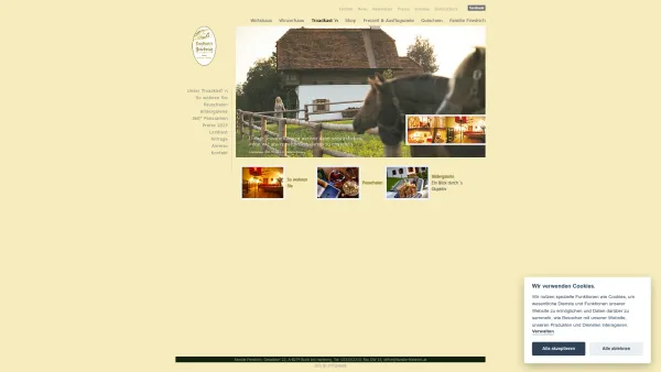 Website Screenshot: Ferienhaus Friedrich Andreas Friedrich - Kuscheln im Troadkast´n - Date: 2023-06-22 15:00:50